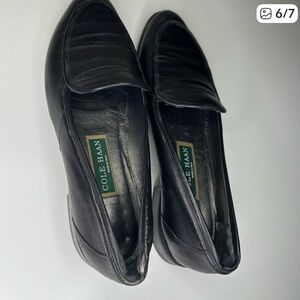 Vintage Cole Haan Italian Leather Loafers Green Label AA size 9 1/2 Women’s